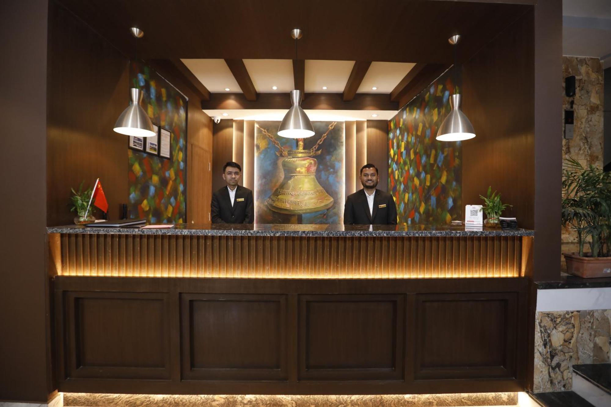 Lakhey Hotel Kathmandu Buitenkant foto