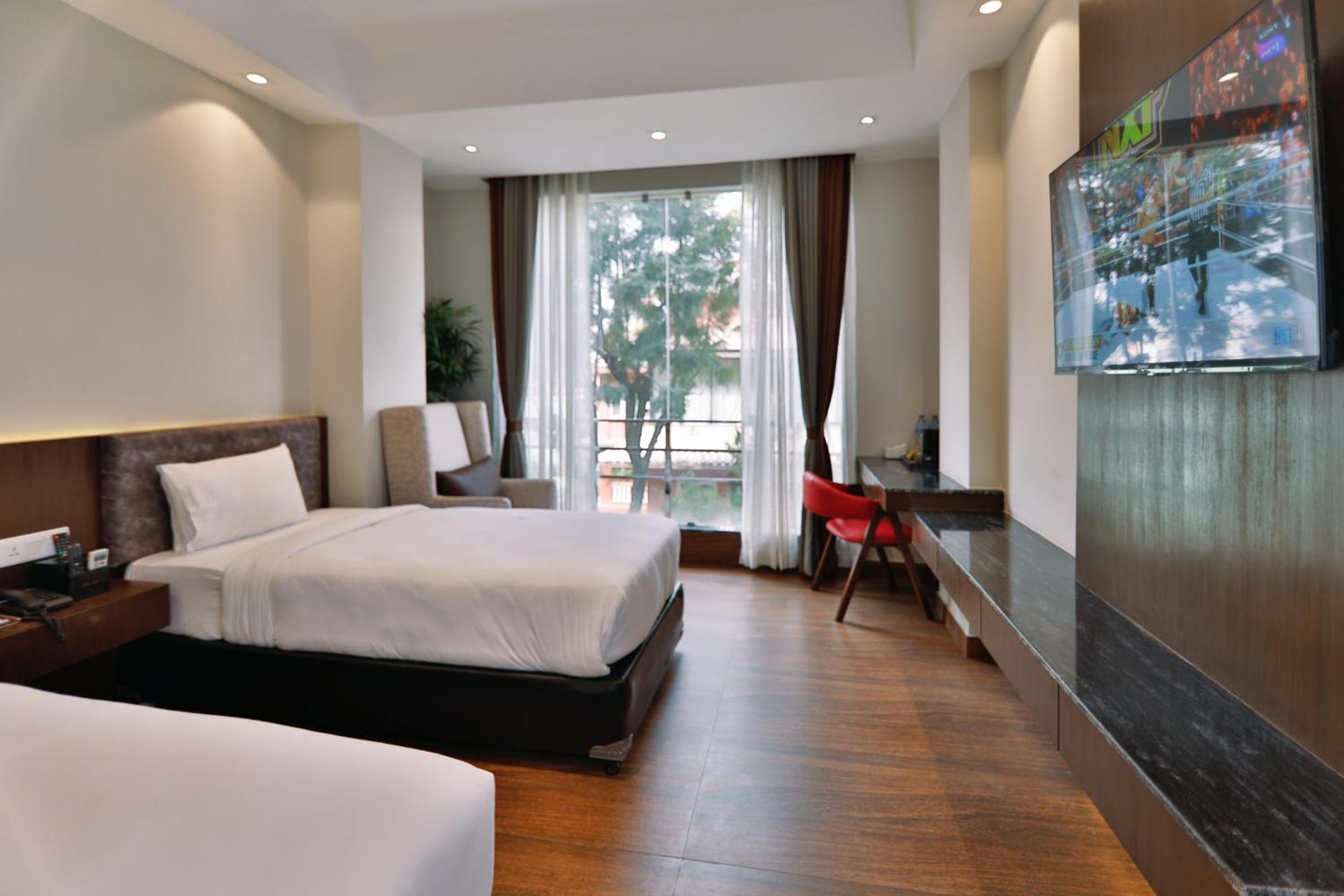 Lakhey Hotel Kathmandu Buitenkant foto
