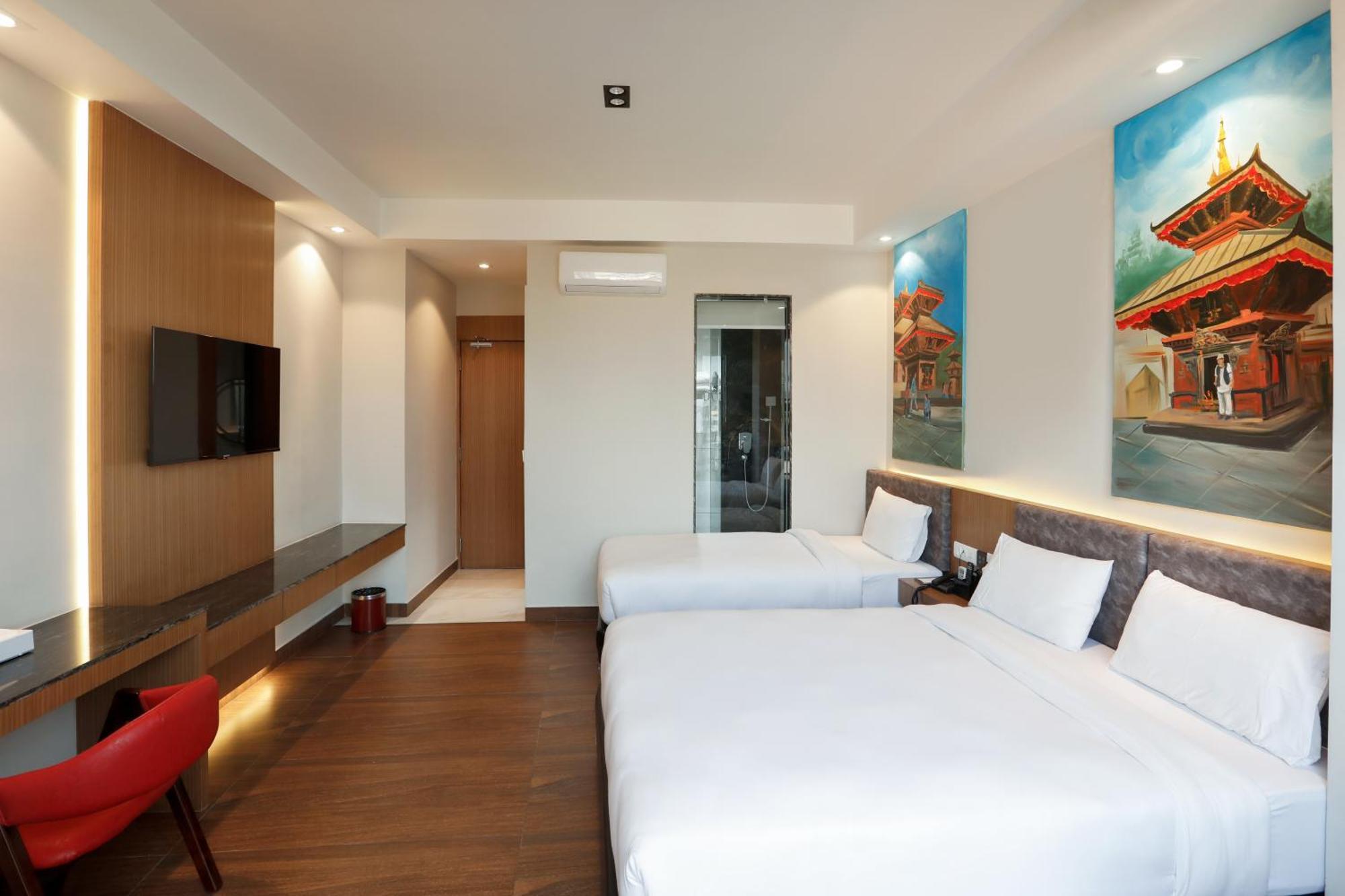 Lakhey Hotel Kathmandu Buitenkant foto