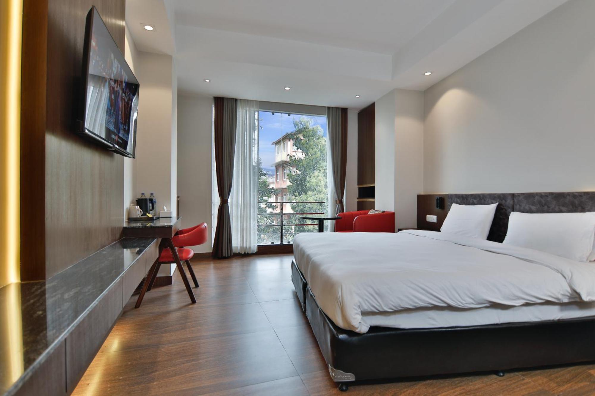 Lakhey Hotel Kathmandu Buitenkant foto